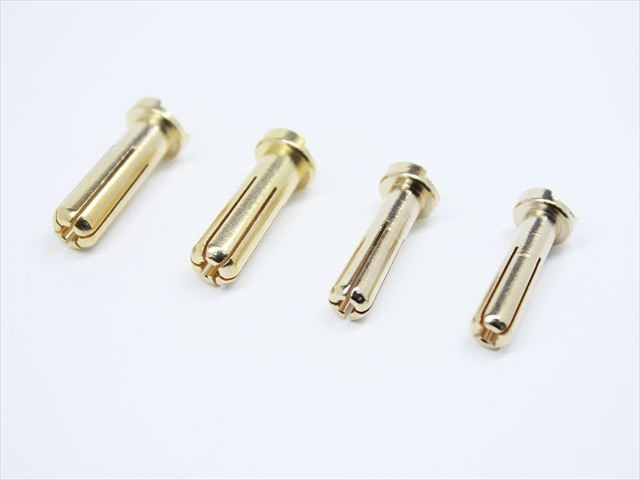 Φ4/Φ5 Banana Connector (for LiPo)(Each 2 pcs.) General-Purpose