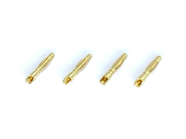 2mmヨーロピアンコネクター オス 4pcs European connector 2 mm 4 short male pcs.