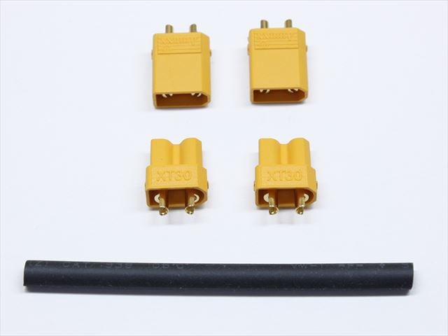 XT30コネクター(オス&メス2ペア) XT30 connector (male & Female 2 pairs)