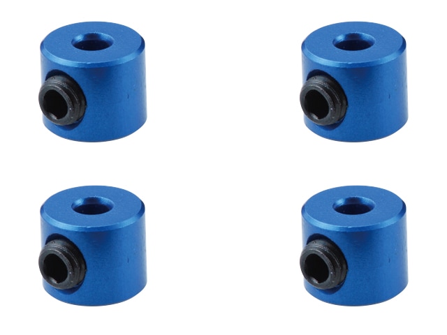 Aluminum Linkage Stopper Dark Blue 4pcs Aluminum linkage stopper 2mm (Dark Blue) 4 pcs.
