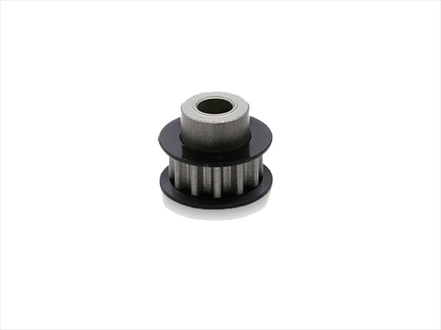 アルミセンタープーリー12T 汎用 ブラック Aluminum Center pulley 12T (general purpose) black