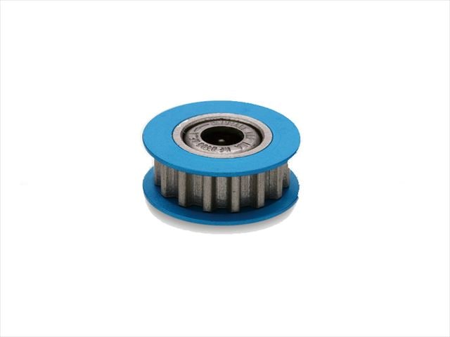 Aluminum Center One-Way Pulley 16T(General-Purpose) Blue
