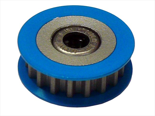 Aluminum Center One-Way Pulley 18T(General-Purpose) Blue