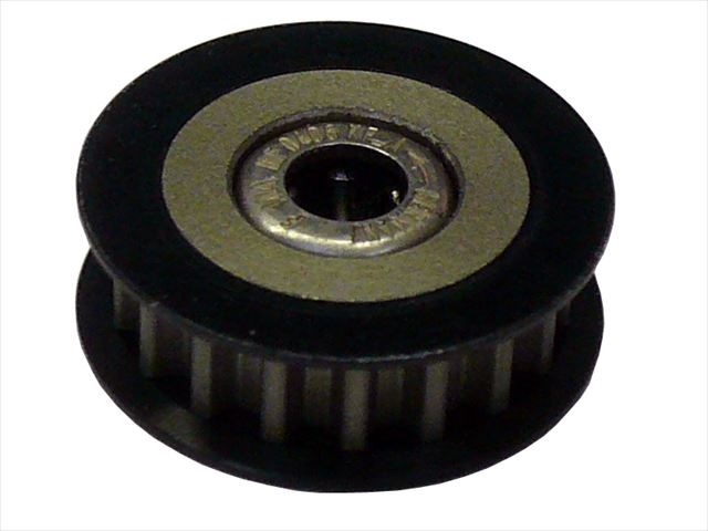 Aluminum Center One-Way Pulley 18T(General-Purpose) Black