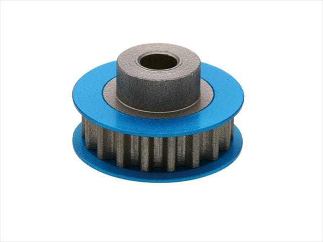 アルミセンタープーリー19T 汎用 ブルー Aluminum Center pulley 19T (general purpose) blue