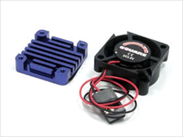 Heat Sink Set (for High-Power Fan 25&ESC)(Dark Blue)