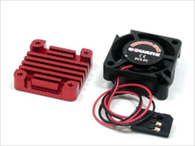 Heat Sink Set (for High-Power Fan 25&ESC)(Red)