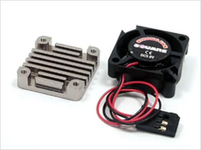 Heat Sink Set (for High-Power Fan 25&ESC)(Silver)
