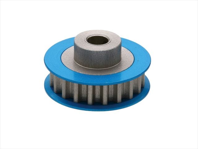 Aluminum Center Pulley 21T(General-Purpose) Blue
