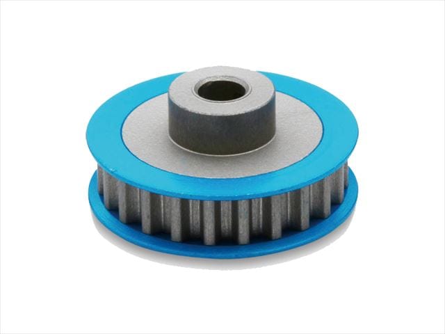 アルミセンタープーリー23T 汎用 ブルー Aluminum Center pulley 23T (general purpose) blue