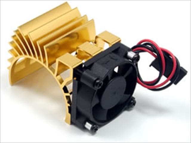 High-Power Fan 30& Motor Heat Sink Set (Gold)
