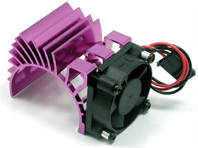 High-Power Fan 30& Motor Heat Sink Set (Purple)
