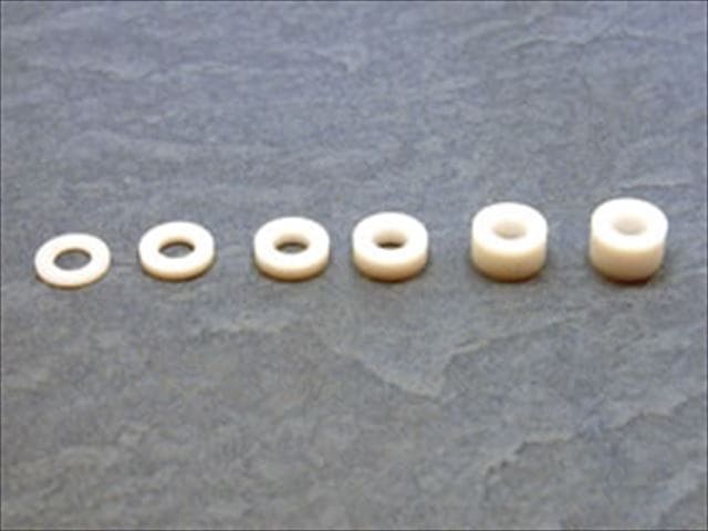 PTFE Collar Φ5.8×Φ3X0.5t (6 pcs.)