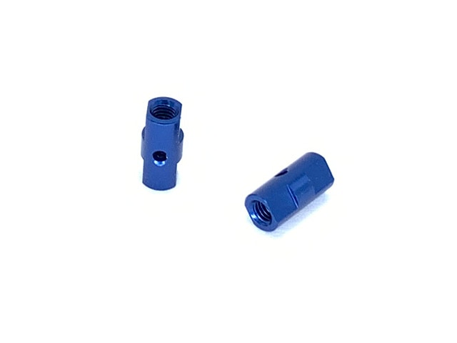Aluminum Post Set 10.5L(Dark Blue)0.5t With Collar 2 pcs.