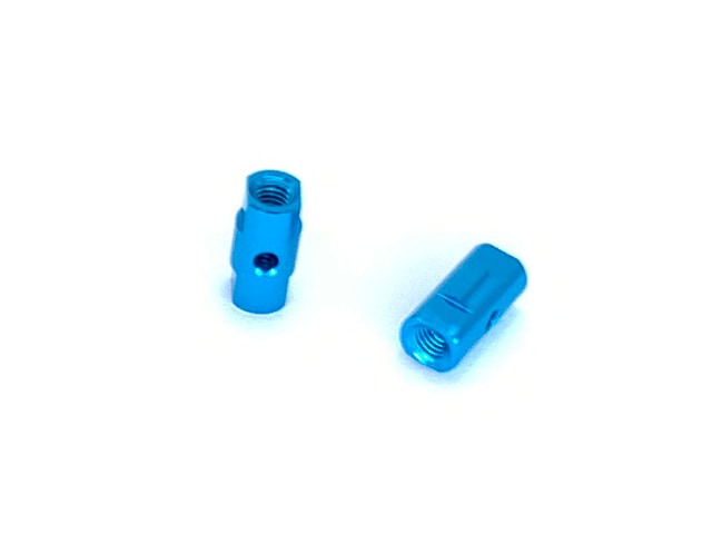 Aluminum Post Set 10.5L(Light Blue)0.5t With Collar 2 pcs.