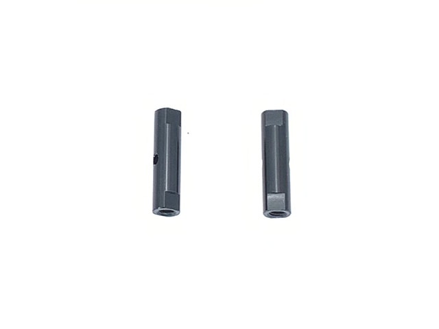 アルミポストセット19L(ブラック) 2個入り Aluminum post set 19L (black) 2 pcs.