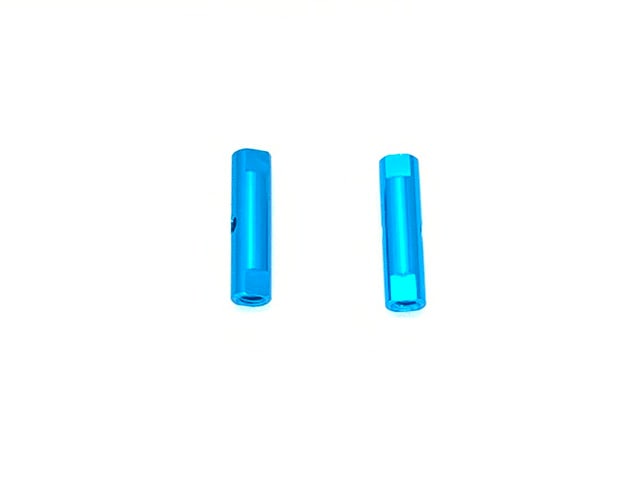 アルミポストセット19L ライトブルー 2個入 Aluminum post set 19L (Light blue) 2 pcs.