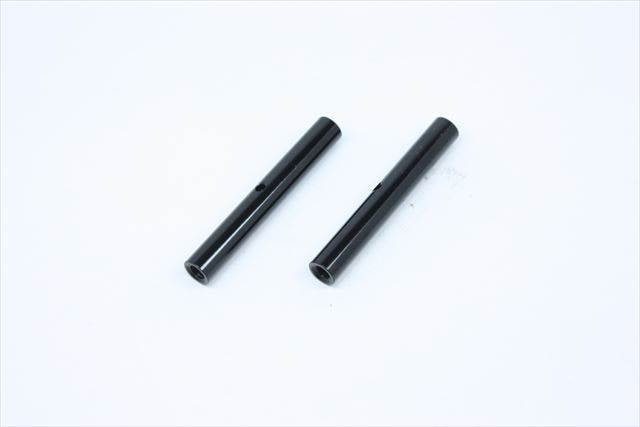 アルミポストセット35L(ブラック) 2個入り Aluminum post 35L (black) 2 pcs.