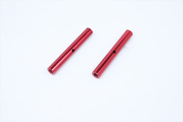 アルミポストセット35L(レッド) 2個入り Aluminum post 35L (red) 2 pcs.