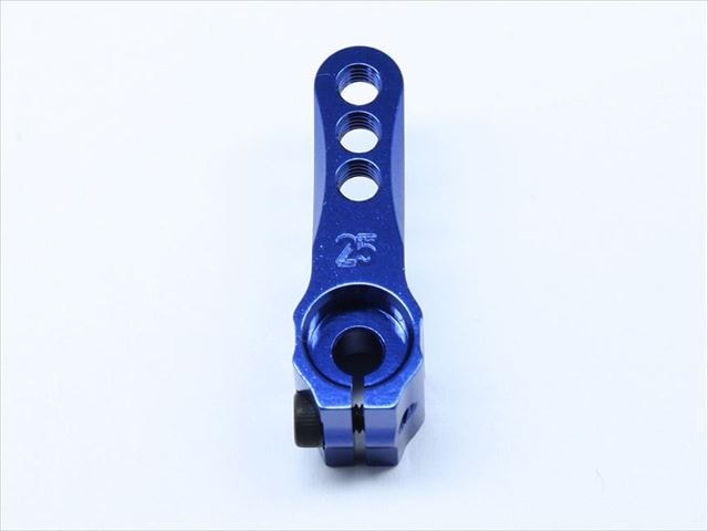 Heavy-Duty Servo Arm B-25 (for Futaba) Dark Blue