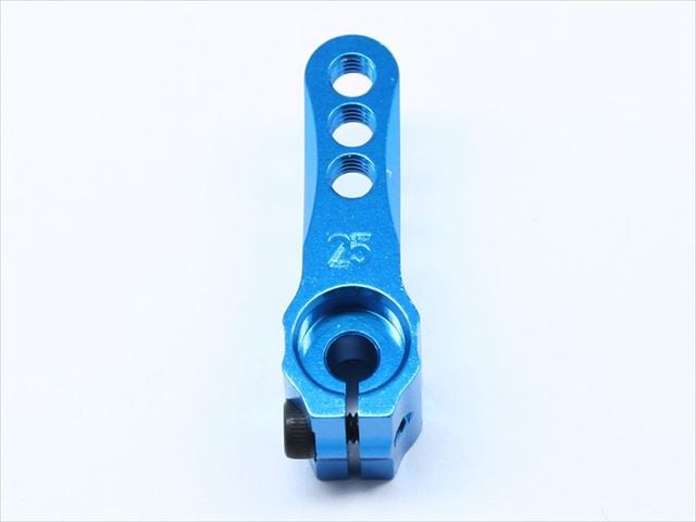 Heavy-Duty Servo Arm B-25 (for Futaba) Tamiya Blue