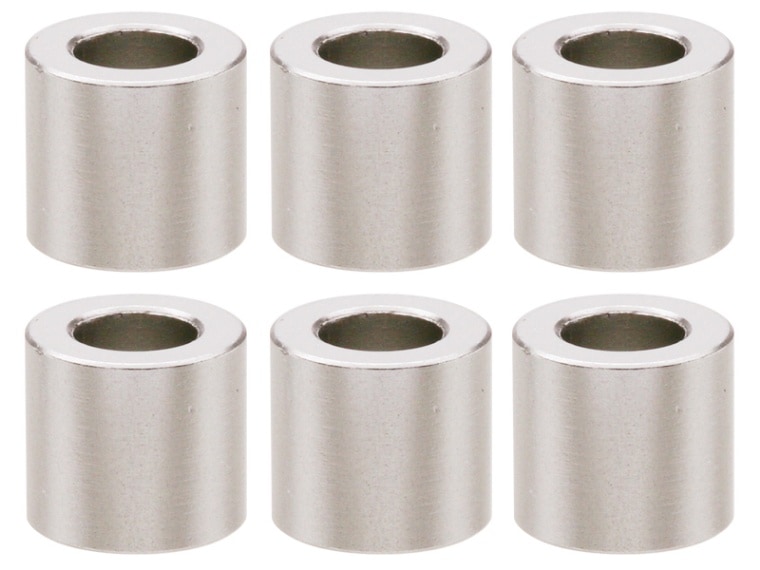 M3 Aluminum Collar φ5.5×3×5.0t (Silver)6 pcs. Aluminum M3 Collar 5.0t (silver)6 pcs.