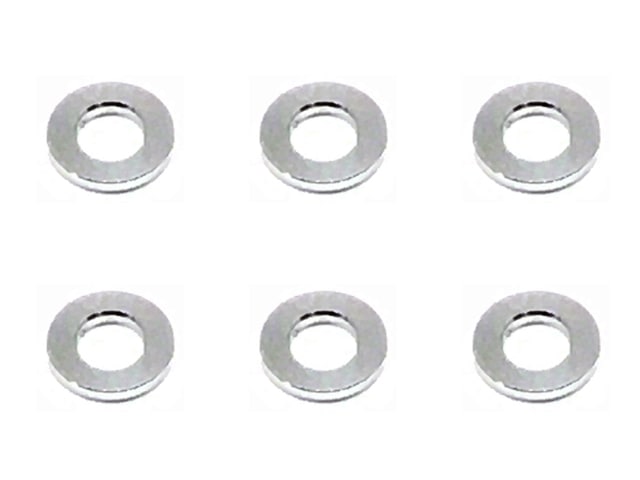 M3 Aluminum Collar φ5.5×3×0.75t (Silver)6 pcs. Aluminum M3 Collar 0.75t (silver)6 pcs.