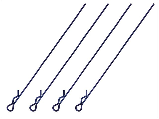 ボディフックピンロングL95mm 4本入り 濃ブルー Body Hook Pin Long L95 mm 4 pcs. Dark Blue