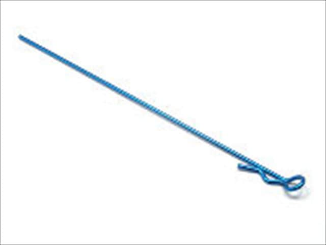 ボディフックピンロングL95mm 4本入り タミヤブルー Body Hook Pin Long L95 mm 4 pcs. TAMIYA Blue