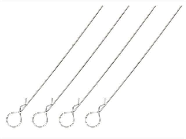 ボディフックピンロングL110mm 頭大 4本入り シルバー Body Hook Pin Long L110 mm (head large) 4 pcs. silver