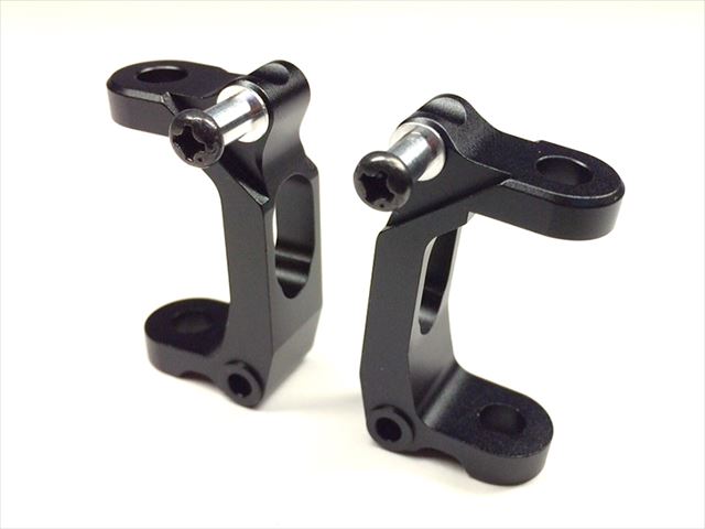 Aluminum Front Hub Carrier GF-01 Black
