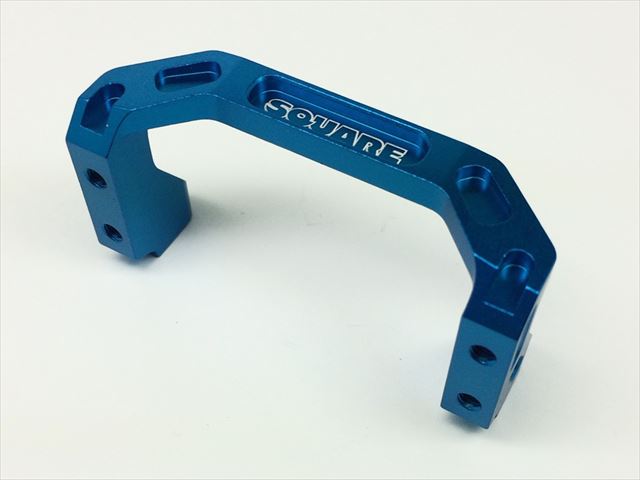 一体型アルミサーボステー ブルー タミヤGF-01用 Ａll-in-one design Aluminum servo stay (blue) TAMIYA GF-01