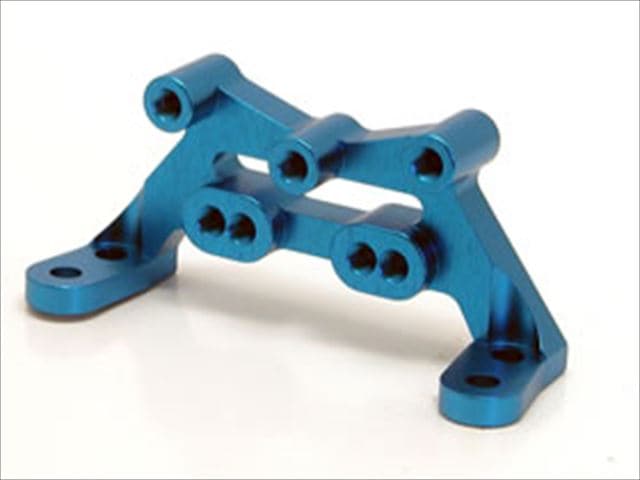 Aluminum Rear Shock Tower Mount (Blue) (for Tamiya M-06)