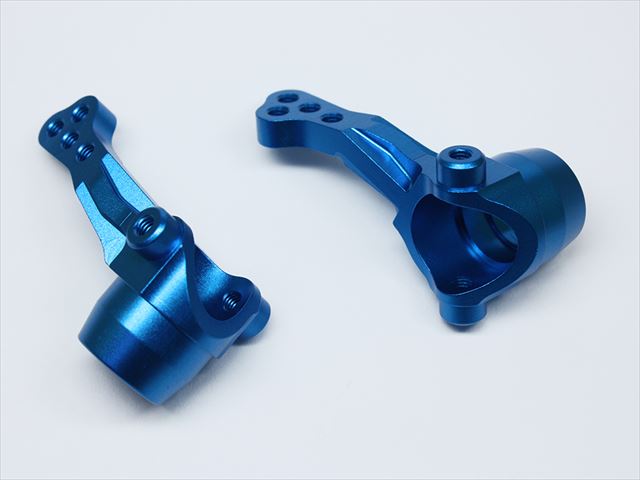 Aluminum Steering Knuckle (for Tamiya MF-01X) Blue