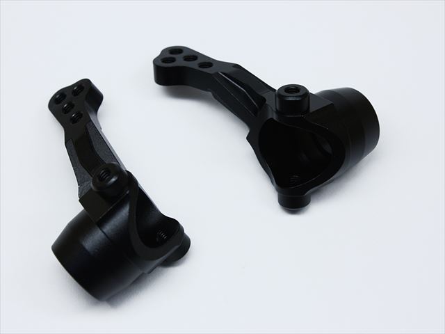 Aluminum Steering Knuckle (for Tamiya MF-01X) Black