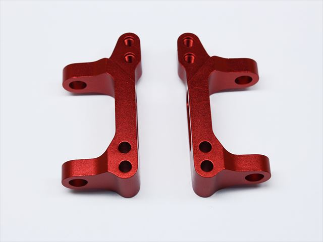 Aluminum Front Hub Carrier (for Tamiya MF-01X) Red