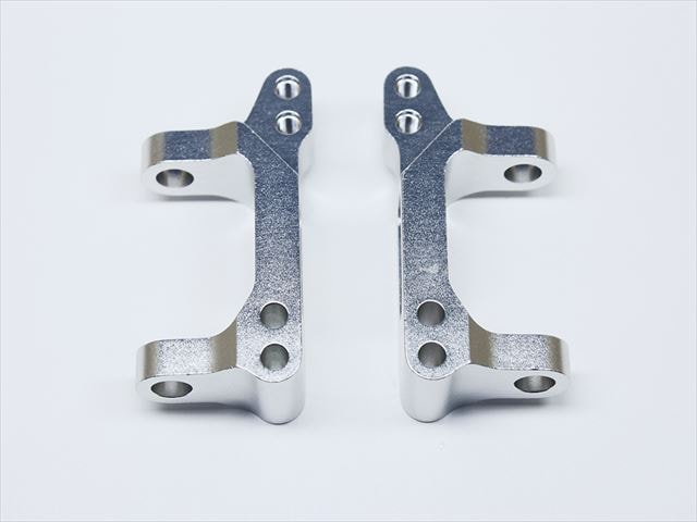 Aluminum Front Hub Carrier (for Tamiya MF-01X) Silver