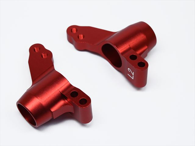 Aluminum Rear Hub (for Tamiya MF-01X) Red