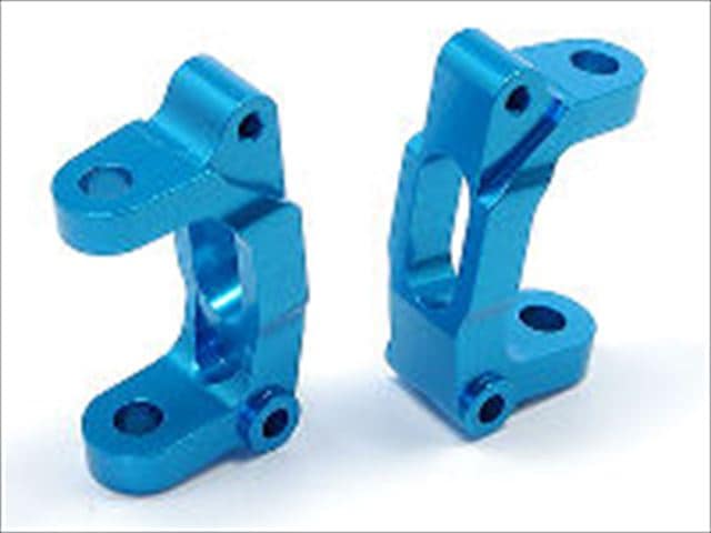 アルミフロントハブキャリア 軽量アップライト仕様 M-03M用 Aluminum Front hub carrier (Light, upright specification) For M-03M