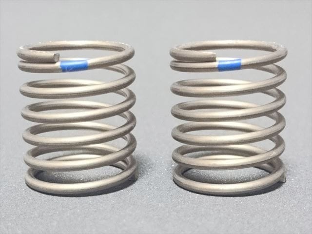 フレックスショートスプリング もんちぃブルー ミディアムソフト ツーリングカー用 2個入 2 pcs. for Short Spring Monkey blue (medium Soft) touring car