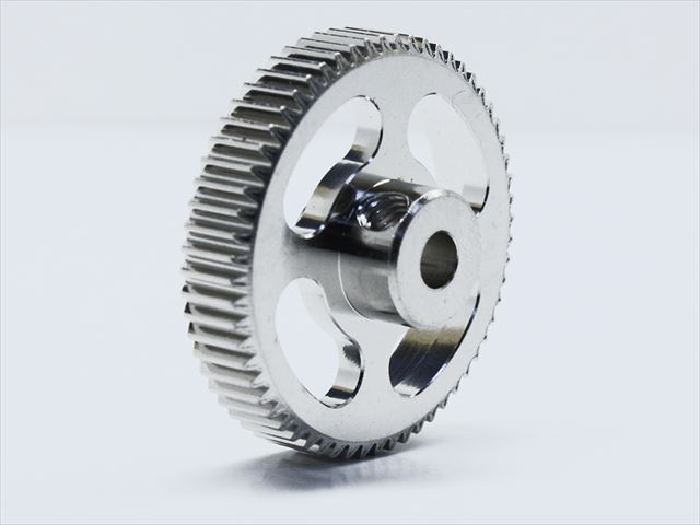 64p 超硬アルミピニオンギヤ 60T ボロンコート 64p Carbide Aluminum pinion gear 60T boron coat