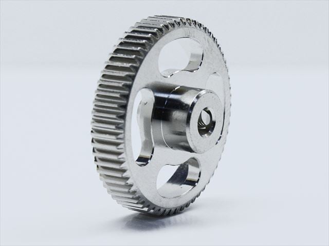 64p 超硬アルミピニオンギヤ 61T ボロンコート 64p Carbide Aluminum pinion gear 61T boron coat