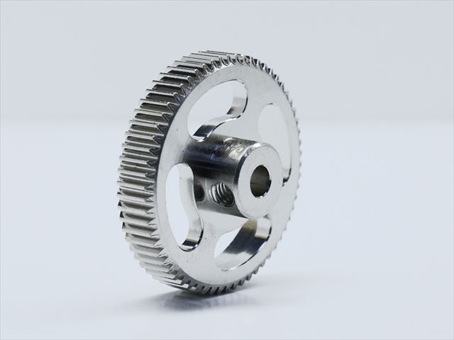 64p 超硬アルミピニオンギヤ 62T ボロンコート 64p Carbide Aluminum pinion gear 62T boron coat