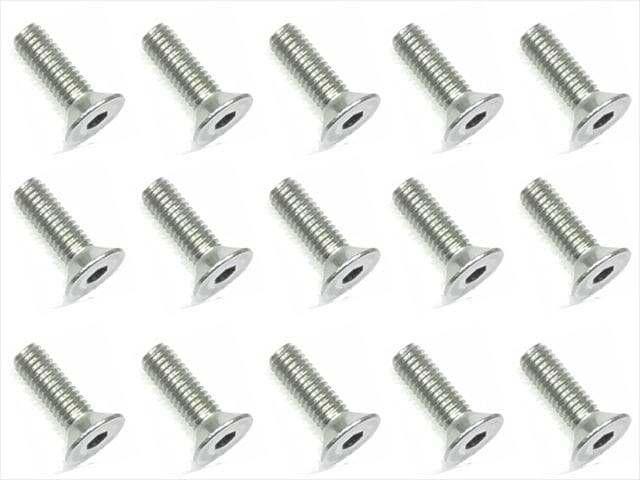 3×10 ステンレスヘックス皿ビス 15本入 3×10 Stainless steel hex Flat Head Screw (15 pcs.)