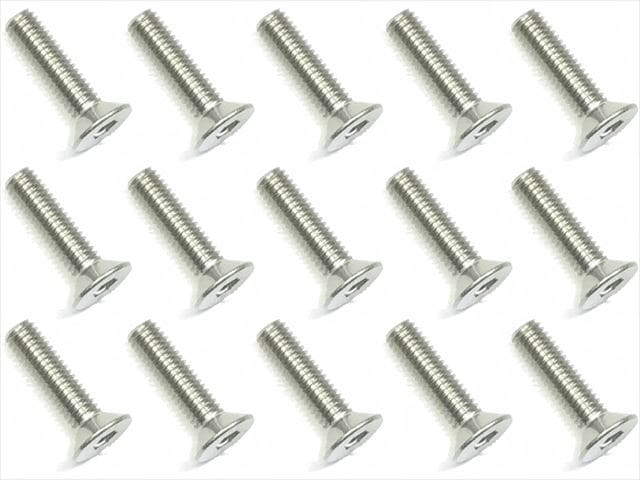 3×12 ステンレスヘックス皿ビス 15本入 3×12 Stainless steel hex Flat Head Screw (15 pcs.)