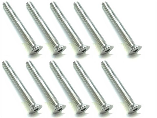 3x25 ステンレスヘックス皿ビス 10本入 3x25 Stainless steel hex Flat Head Screw (10 pcs.)