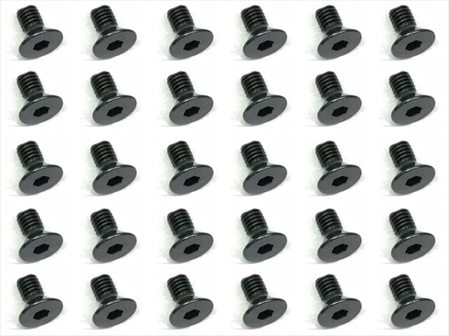 3X6 Steel Hex Socket Countersunk Heavy-Duty Screw (30 pcs.) Countersunk Head JIS Specification