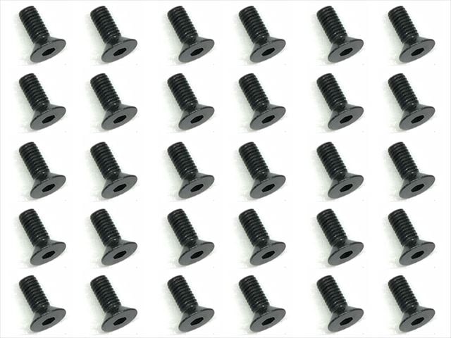 3X8 Steel Hex Socket Countersunk Heavy-Duty Screw (30 pcs.) Countersunk Head JIS Specification