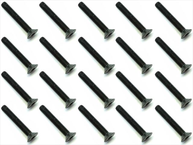 3x20 スチールヘックス皿ビス 20本入 3x20 Steel hex Flat Head Screw (20 pcs.)