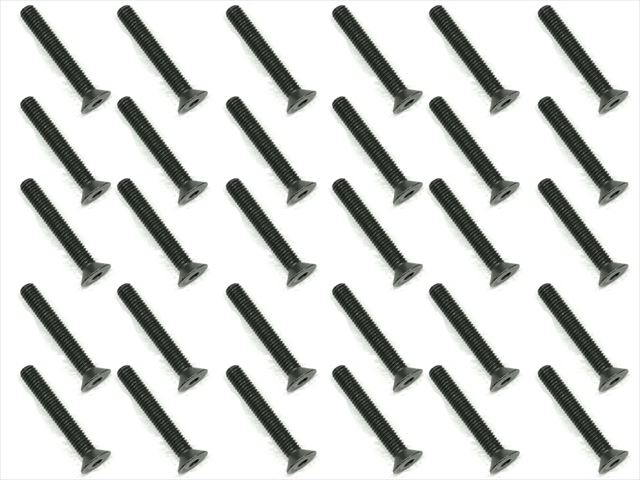 3X20 Steel Hex Socket Countersunk Heavy-Duty Screw (30 pcs.) Countersunk Head JIS Specification